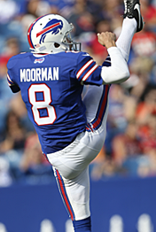 Brian Moorman signs with the Buffalo Bills